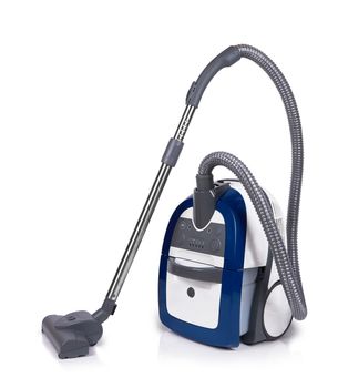 Vacuum cleaner isolated on a white background