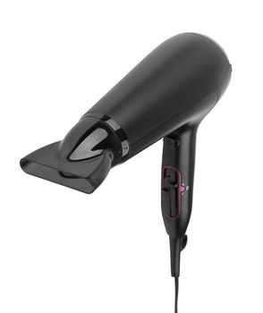 Hair dryer isolated on a white background