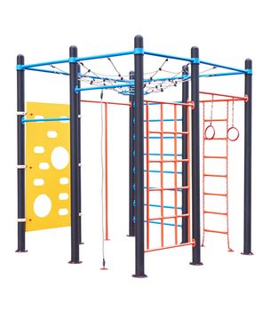 playground for children isolated on a white