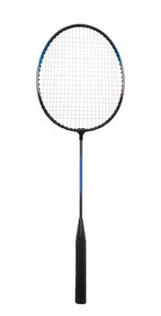 Badminton racket isolated on a white background