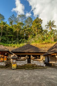 Hindu Temple near Gunung Kawi - ancient royal tombs, Bali, Indonesia