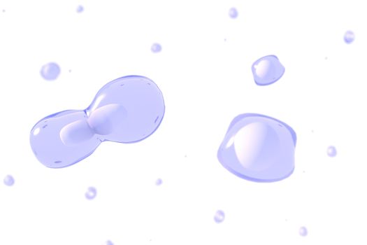 3d rendering of Cell biology deals with the smallest unit of life.