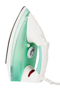 Steam iron isolated on white background