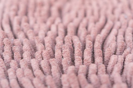 Macro brown cleaning doormat or carpet
