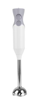 Electric hand blender on a white background 