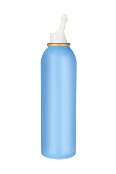 white medical bottle on white