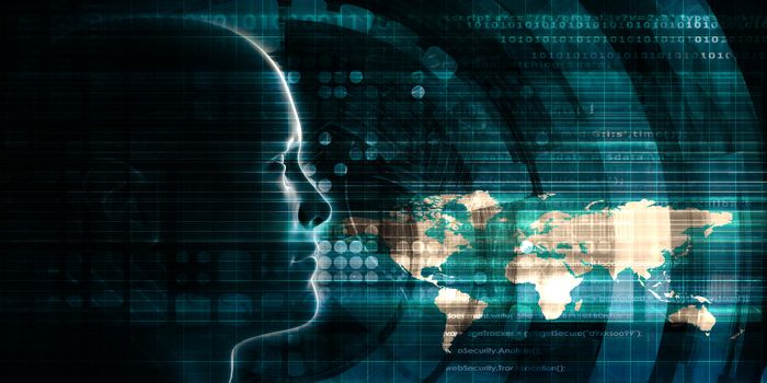 Self Learning Technology With Artificial Intelligence Brain Stem