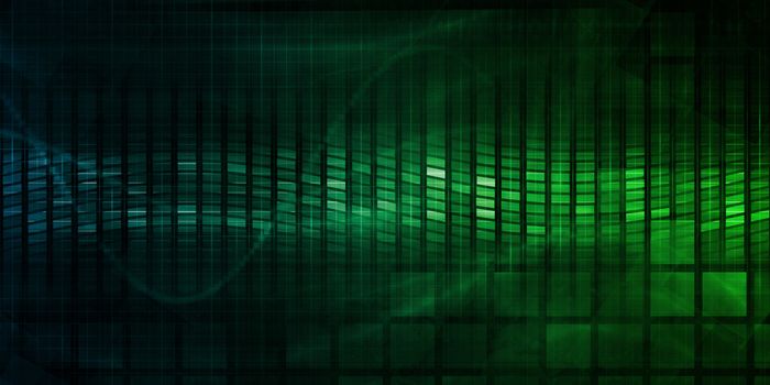 Flowing Energy Dynamic Technology Concept Background Art