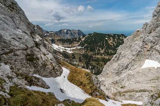 Fantastic hike to the top of the Rote Fluh in the Tannheimer Tal, Austria