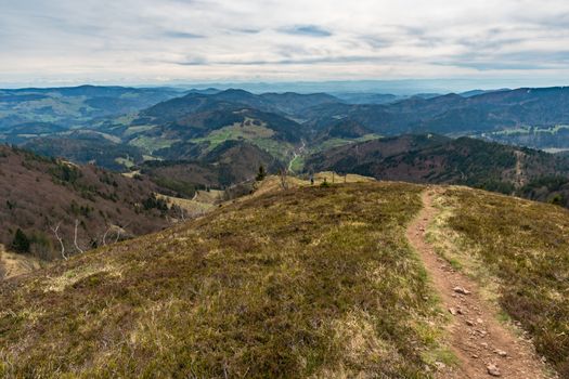 Hike on the Belchen with a fantastic panoramic view in beautiful Schonau in the Black Forest