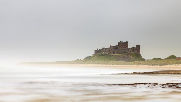 The castle is situated in Northumberland on the north east coastline of England.
