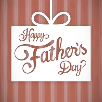 fathers day greeting against background