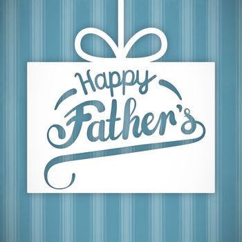 fathers day greeting against background