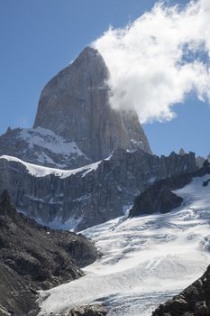 fitz roy mountain in argentina