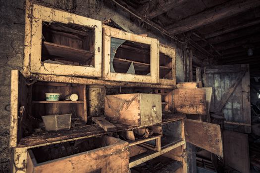 Abandoned places such as factories, farmhouses, shops, houses, facilities and clinics in Germany