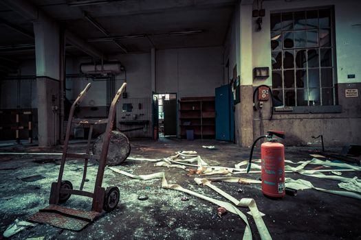 Abandoned places such as factories, farmhouses, shops, houses, facilities and clinics in Germany