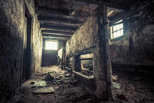 Abandoned places such as factories, farmhouses, shops, houses, facilities and clinics in Germany