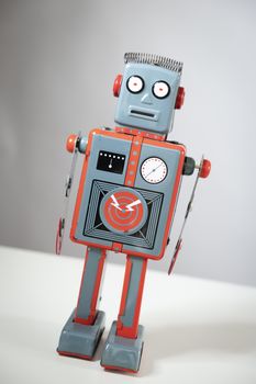 A vintage robot themes of humour retro