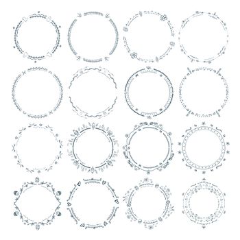 Vector icon of frames against white background