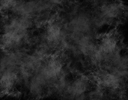Dark grungy abstract design. Black background with gray with worn spots.