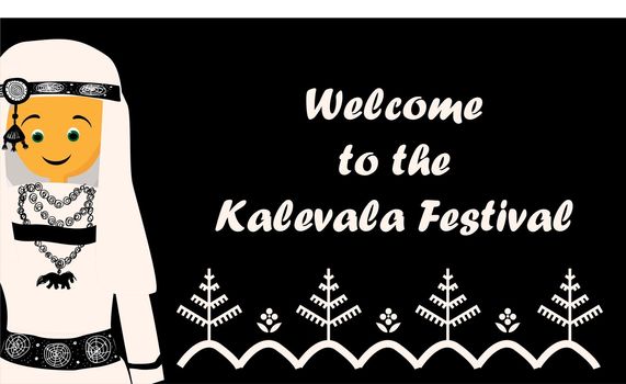 Kalevala. Finnish epic. Kalevala festival. Carnival. The peoples of the north.