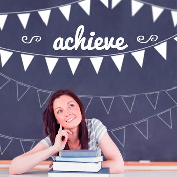 The word achieve and bunting against student thinking in classroom
