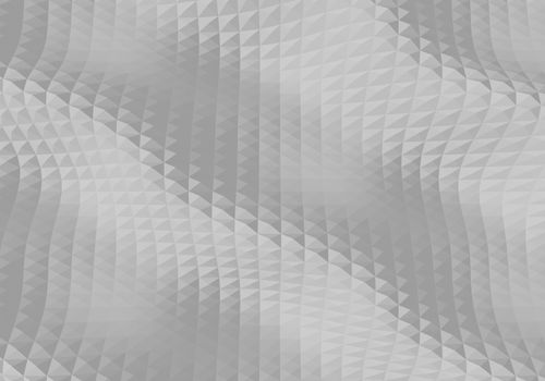 Abstract white background. 3D low poly style. illustration of 3D render.