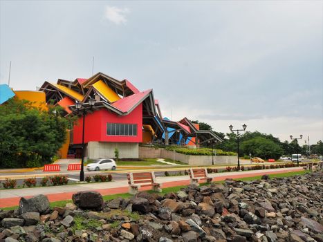 The biomusem or mueso in panama city central america