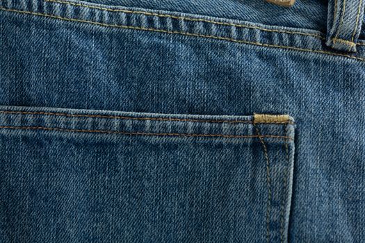 Full frame of denim jeans