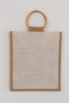 Close-up of new hand bag