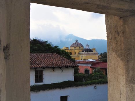 iglisia domed church, antigua, guatemala