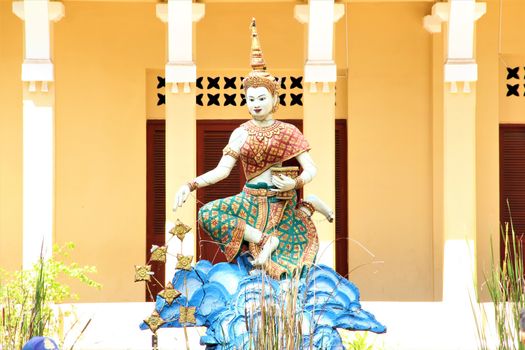 Apsara dancer - cambodia traditional dance - statue