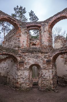 Ruins of Belvedere Summer Palace A Chapel of Sts. John the Baptist