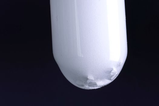 Allmium in vitro for chemical reactions. Tube the flask.