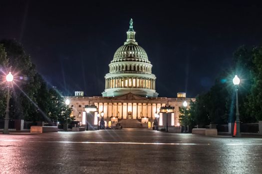 Washington, USA - June 23, 2017: Washington the white house. The symbol of America