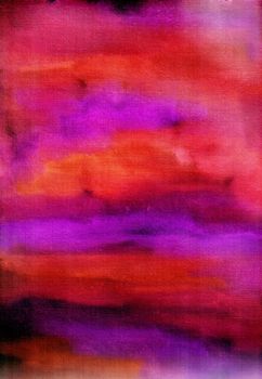 Red, orange, blue, purpur and violet watercolor background