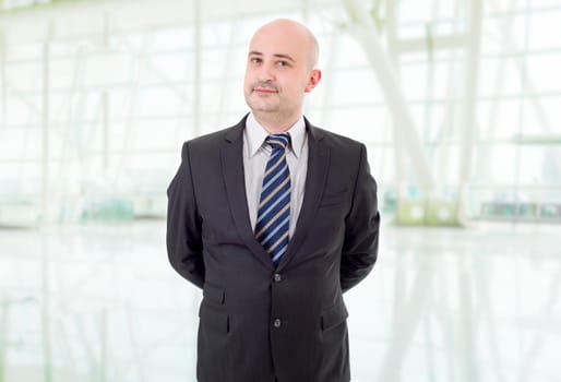 young business man portrait at the office