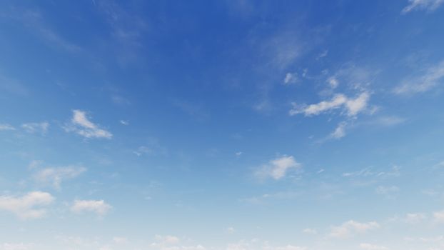 Cloudy blue sky abstract background, blue sky background with tiny clouds, 3d rendering

