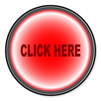 Click Button button in red over a white background