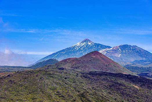 Scenic view on Teide volcano on Tenerife Island, Spain