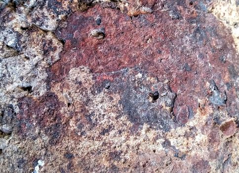 Rusty old iron plate Sloping stripes Jagged background