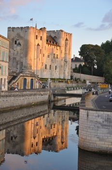 walk in the Poitevin marsh in Vendée, France. places of calm and tranquility conducive to dreams