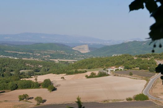 walk in the luberon, saint michel de l'Observatoire and Banon in the Vaucluse.