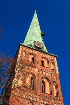 St James's Cathedral is the Roman Catholic cathedral in Riga the capital of Latvia.  Construction of the cathedral was completed in 1330.