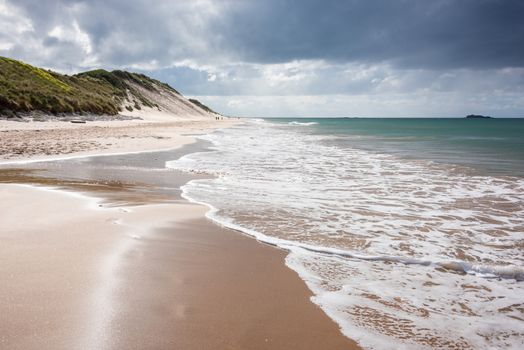 The scenic White Rocks beach along the Causeway Coast, County Antrim, Northern Ireland