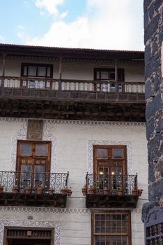 House of the Balconies (La Casa de los Balcones) in La Orotava, Tenerife island