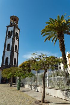 Santa Cruz de Tenerife, Spain -January 19, 2020: Church of Nuestra Senora de la Concepcion