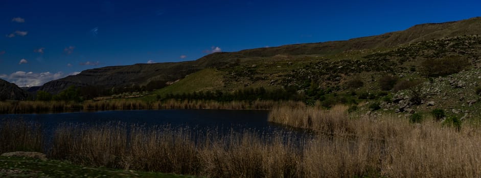 Lake in Caucasus mountain range close to Turkish nd Georgian border