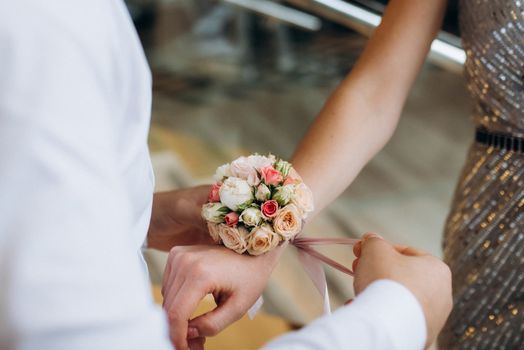 wedding bouquet of flowers