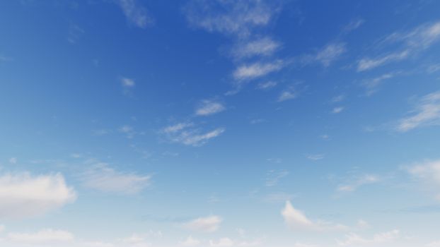 Cloudy blue sky abstract background, blue sky background with tiny clouds, 3d rendering

